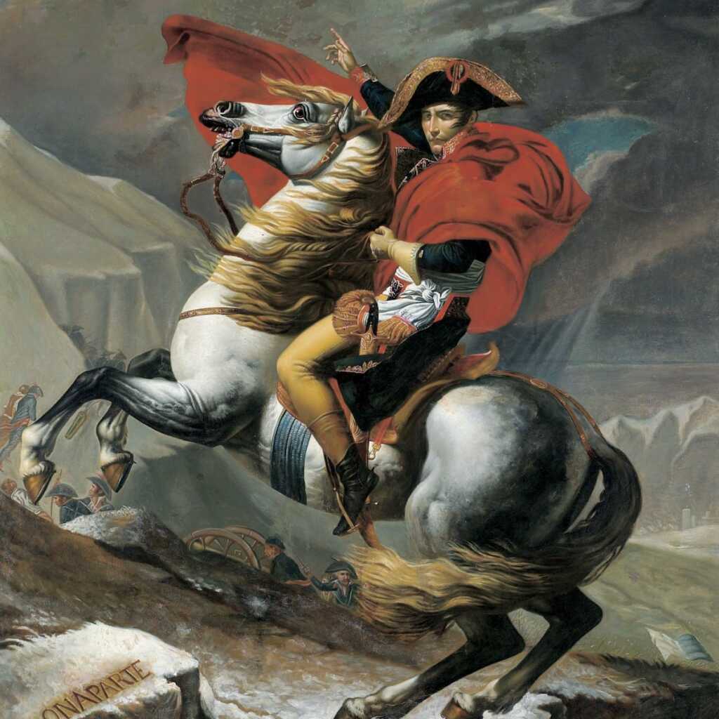 napoleon-on-st-bernhard - Casino Napoléon Bonaparte franchissant le Grand-Saint-Bernard
