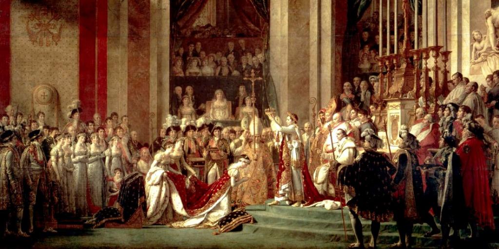 sacre-napoleon-david - Casino Napoléon Sacre de Napoléon